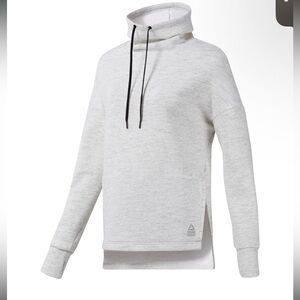 Reebok Gray Cowl Neck Sweatshirt